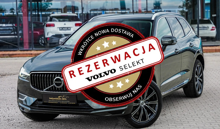 śląskie Volvo XC 60 cena 125900 przebieg: 180000, rok produkcji 2018 z Siewierz